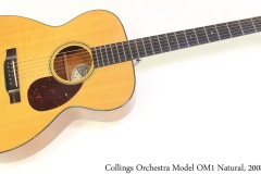 Collings Orchestra Model OM1 Natural, 2008 Full Front View
