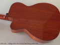 Collings OM1-CW Cutaway Steel String Guitar, 2013 Back