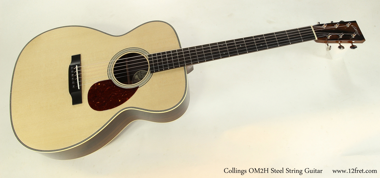 Collings OM2H Steel String Guitar  Full Front VIew
