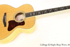 Collings SJ Maple Shop Worn, 2012  Full Front View