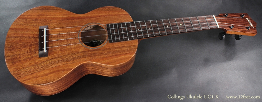 Collings UC1-K Koa Ukulele full front view