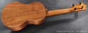 Collings UC1-K Koa Ukulele full rear view