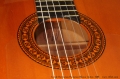 Conde Hermanos Flamenco Blanca Guitar, 1988 Stamp on Heel