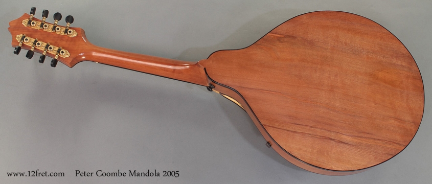 Peter Coombe Mandola 2005 full rear view