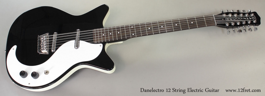 Danelectro 12 String Electric Guitar Full Front View