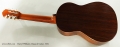 Darryl Williams Classical Guitar, 1975 Full Rear View