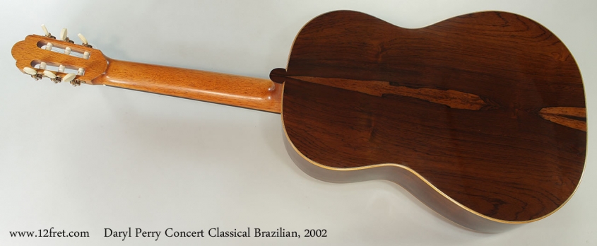 Daryl Perry Concert Classical Brazilian, 2002 Full Rear View