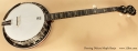 Deering Deluxe Maple Banjo full front view