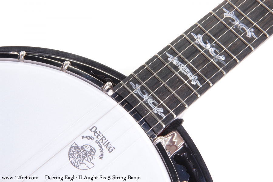 Deering Eagle II Aught-Six 5-String Banjo Inlay View