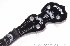 Deering Eagle II Aught-Six 5-String Banjo Head Front View