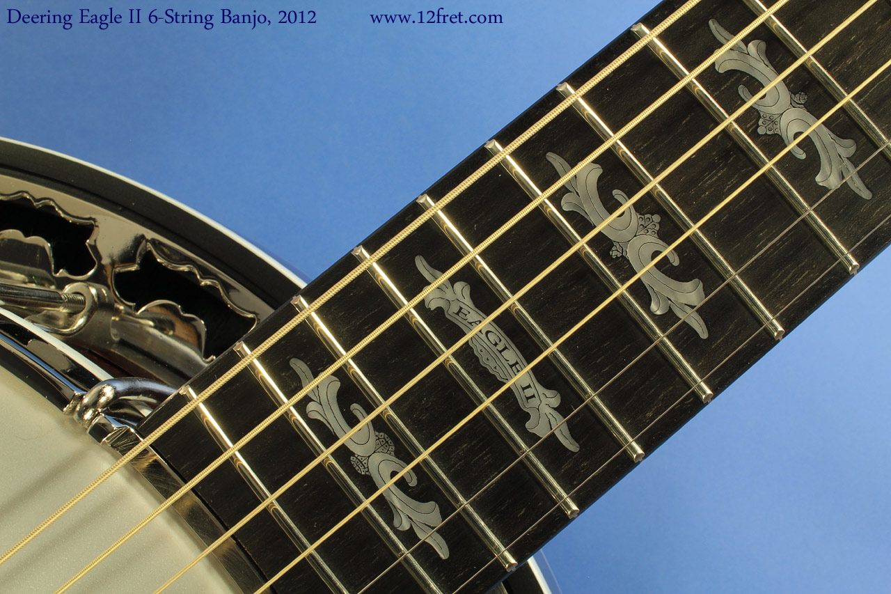 Deering Eagle II Six String Banjo Neck Join View