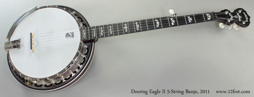 Deering Eagle II 5-String Banjo, 2011 Full Front View