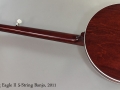 Deering Eagle II 5-String Banjo, 2011 Full Rear View