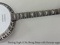 Deering Eagle II Six String Banjo with Kavanjo upgrade, 2013 Full Front VIew