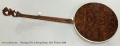 Deering GDL 5-String Banjo, Burl Walnut 2008 Full Rear View