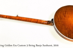 Deering Golden Era Custom 5-String Banjo Sunburst, 2016   Full Front View