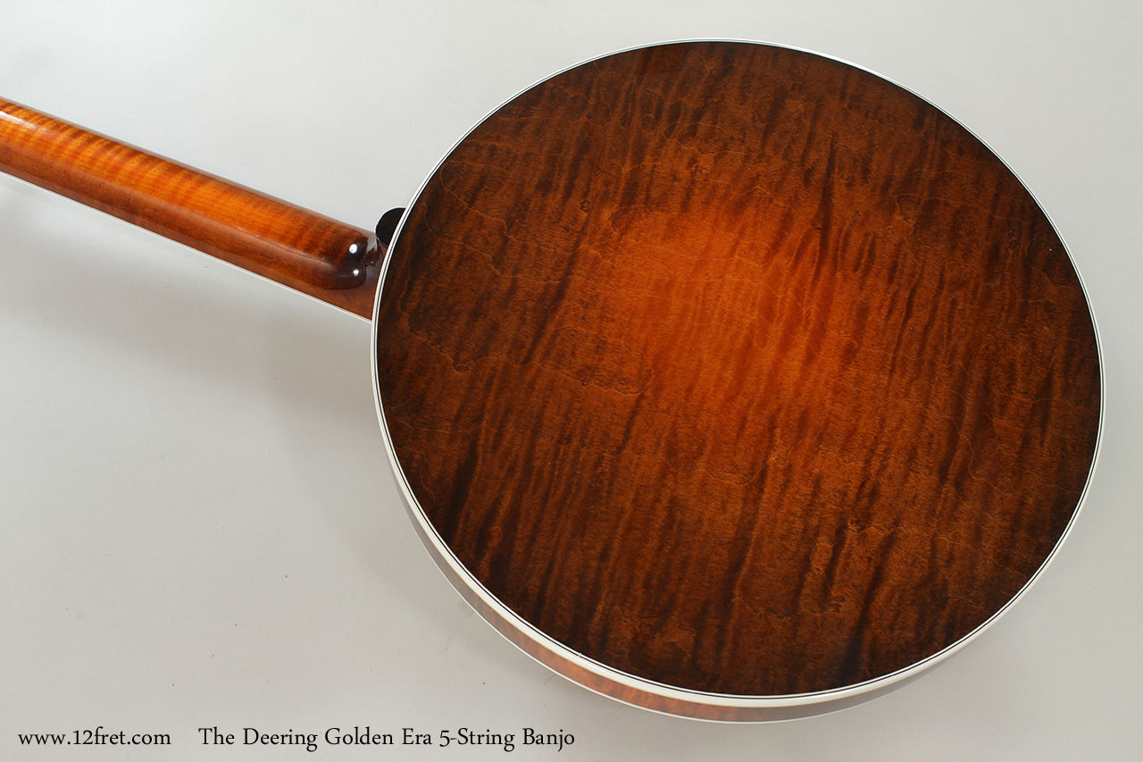 The Deering Golden Era 5-String Banjo Back