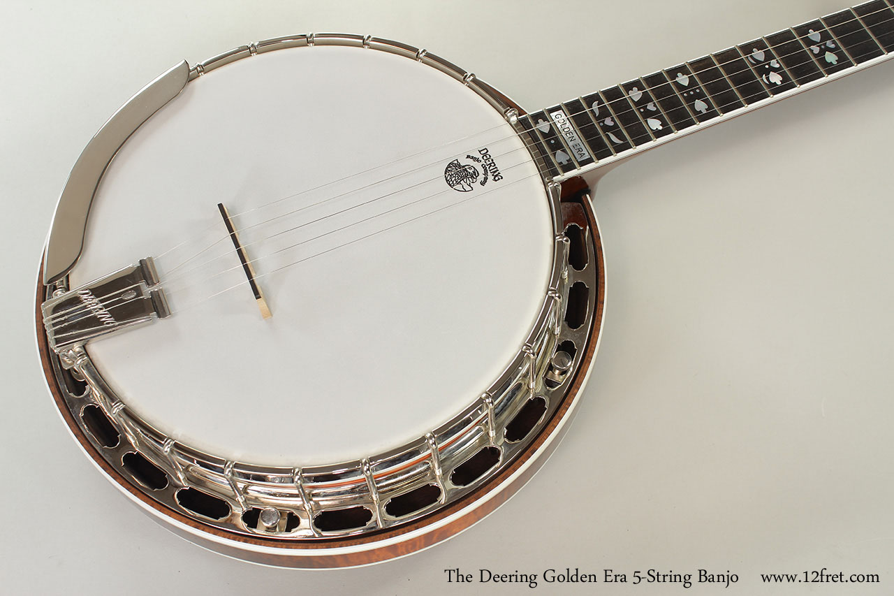 The Deering Golden Era 5-String Banjo Top