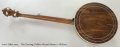 The Deering Golden Wreath Banjo in Walnut Full Rear View