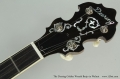 The Deering Golden Wreath Banjo in Walnut Head Front View