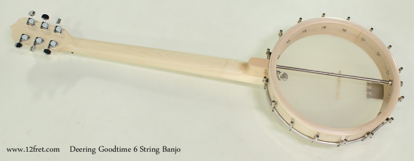 Deering Goodtime 6 String Banjo Full Rear View