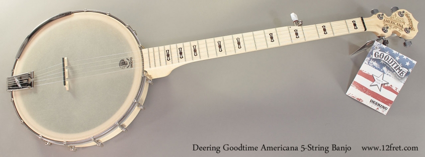 Deering Goodtime Americana 5-String Banjo Full Front View