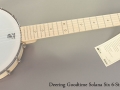 Deering Goodtime Solana 6 6-String Banjo Full Front View