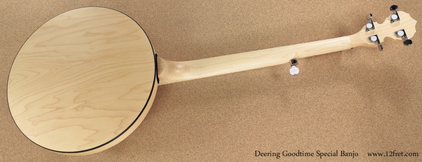 Deering Goodtime Special Banjo full rear view