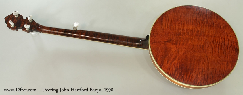 Deering John Hartford Banjo, 1990 Full Rear View