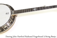 Deering John Hartford Radiused Fingerboard 5-String Banjo, 2010 Full Front View