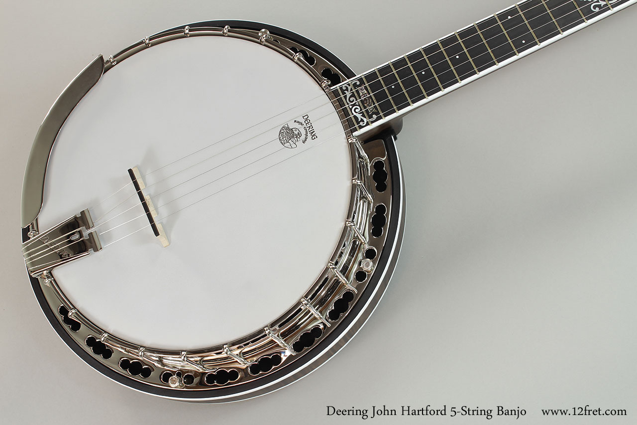 Deering John Hartford 5-String Banjo Top View