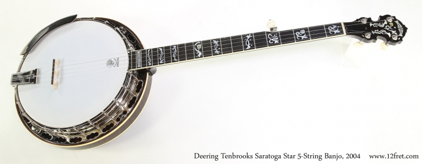 Deering Tenbrooks Saratoga Star 5-String Banjo, 2004   Full Front View