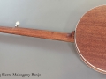 Deering Sierra Mahogany Banjo Full Rear View