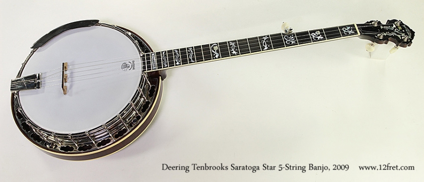 Deering Tenbrooks Saratoga Star 5-String Banjo, 2009 Full Front View