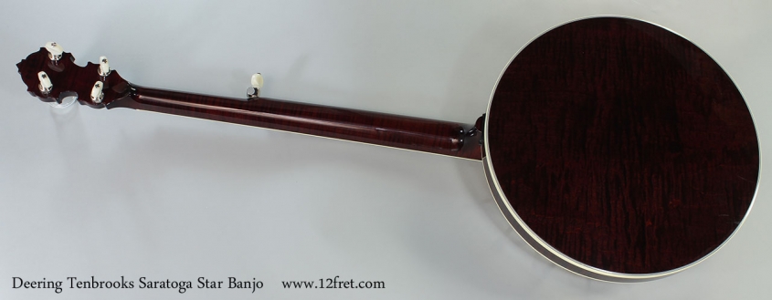 Deering Tenbrooks Saratoga Star Banjo Full Rear View