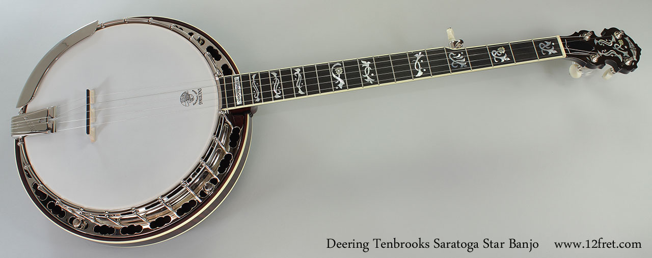 Deering Tenbrooks Saratoga Star Banjo Full Front View