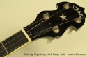 Deering Vega Long Neck Banjo head front