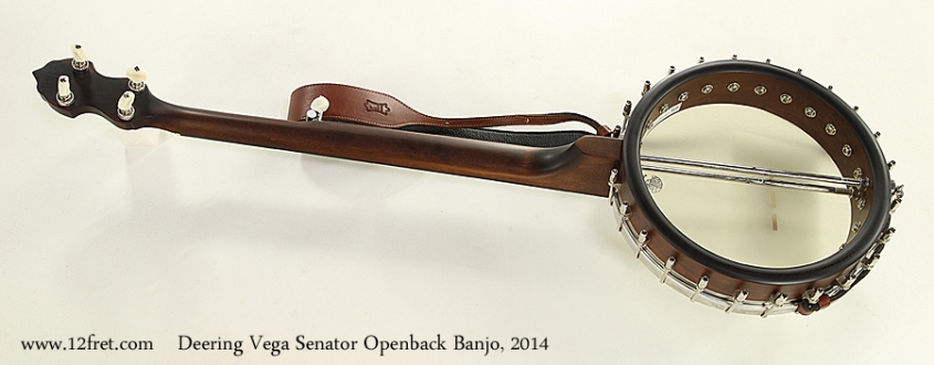 Deering Vega Senator Openback Banjo, 2014 Full Rear View