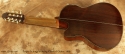 Sergei de Jonge 8 String Classical Guitar 1995 full rear view