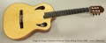 Sergei de Jonge Crossover Cutaway Nylon String Guitar, 2006 Full Front View