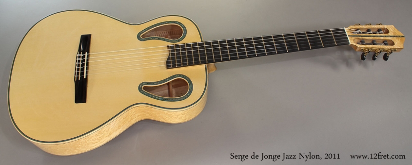 Serge de Jonge Jazz Nylon, 2011 Full Front View