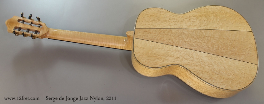 Serge de Jonge Jazz Nylon, 2011 Full Rear View