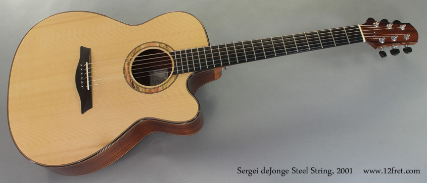 Sergei deJonge Steel String 2001 full front view