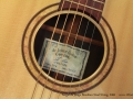 Sergei de Jonge Brazilian Steel String 2006 label