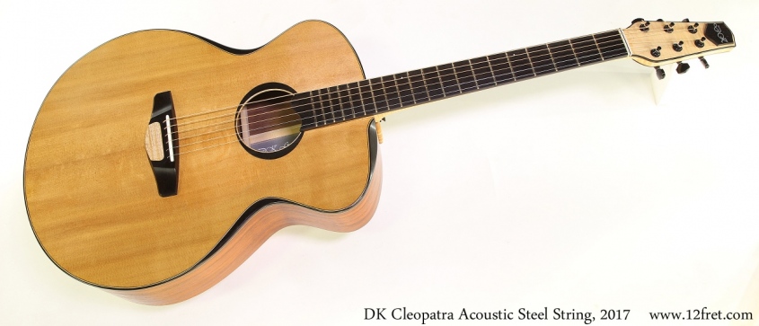 DK Cleopatra Acoustic Steel String, 2017 Full Front View
