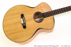 DK Cleopatra Acoustic Steel String, 2017 Top View