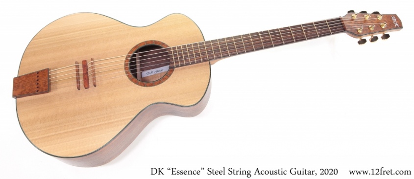 DK Essence Steel String Acoustic Guitar, 2020 Full Front View