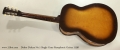 Dobro Deluxe No.1 Single Cone Resophonic Guitar, 1938 Full Rear VIew