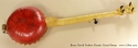 Bruce Dowd Fretless Electric Gourd Banjo full rear view