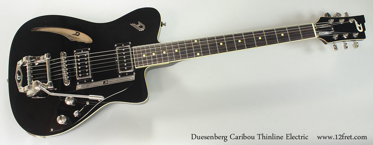 Duesenberg Caribou Thinline Electric Full Front View